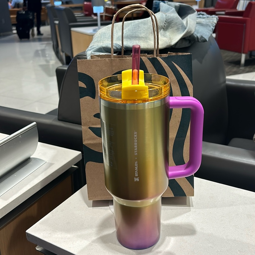 Sunset Gradient Starbucks x Stanley 40 oz